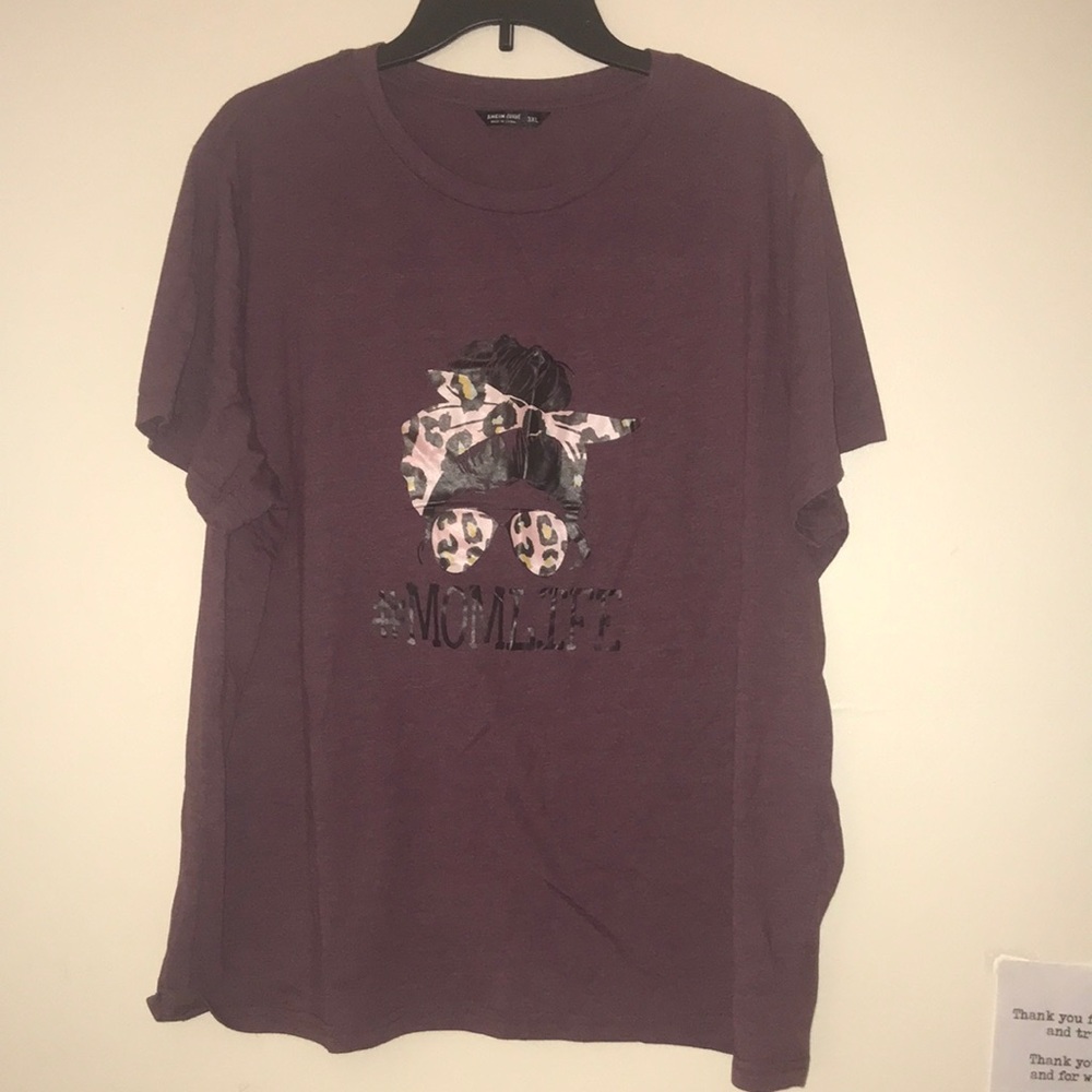 SHEIN curve T-shirt